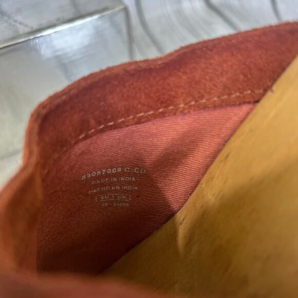 Mango Brown Suede Clog Sandals - Picture 10 of 11